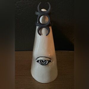 3D printed black ring